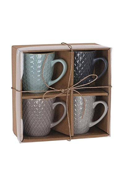 Koopmann International Set de 4 căni pentru băut cafea, ceai, plante aromatic...