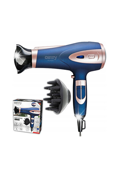Camryn's Uscător de păr cu ioni 2400W, flux de aer rece + Concentrator și Dif...
