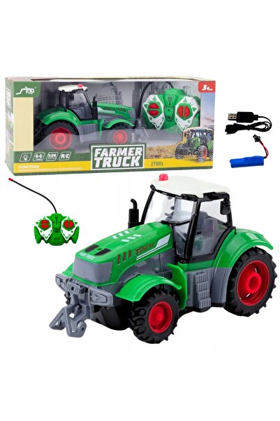 LeanToys Tractor-camion telecomandat Farmer Truck 1:24