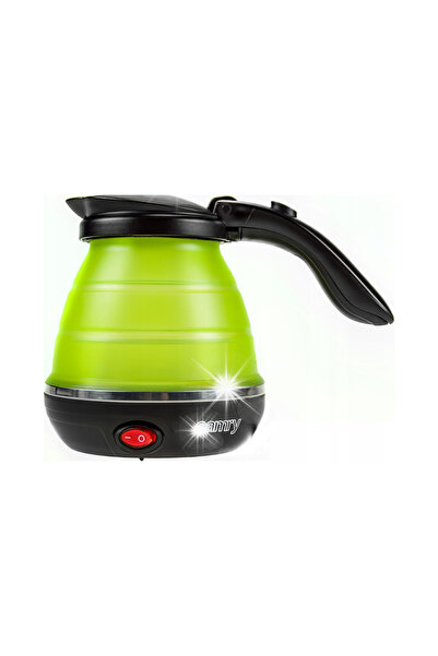 Camryn's Mini fierbător electric de călătorie pliabil 500ml 0,5L 750W din sil...