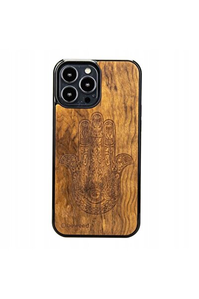 BewooDesign Husă Bewood pentru iPhone 13 Pro Max HAMSA IMBUIA