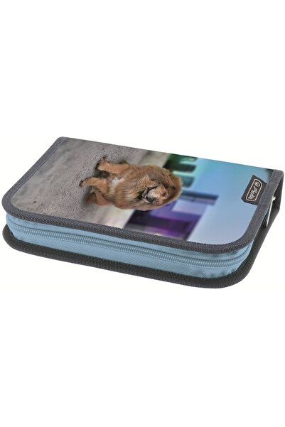 Herlitz Penar echipat 26 piese, 1 clapa, Phantom Blue,