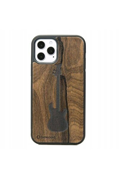 BewooDesign Husă Bewood pentru iPhone 12 / 12 Pro Chitară Ziricote