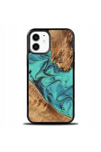BewooDesign Husă Bewood Unique pentru iPhone 12 Mini - Turcoaz