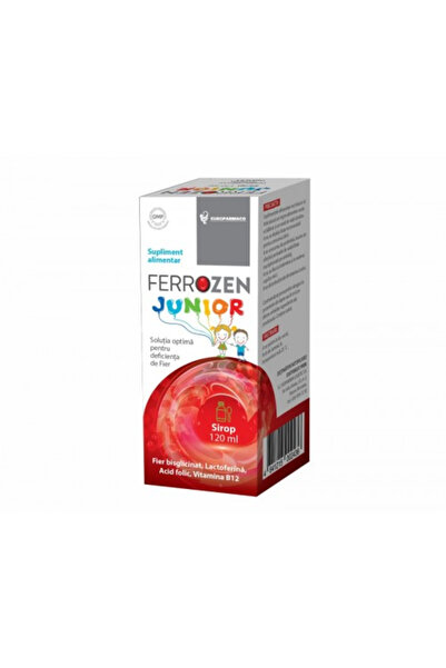 Eurofarmaco Ferrozen junior sirop x 120ml Zephyr Labs