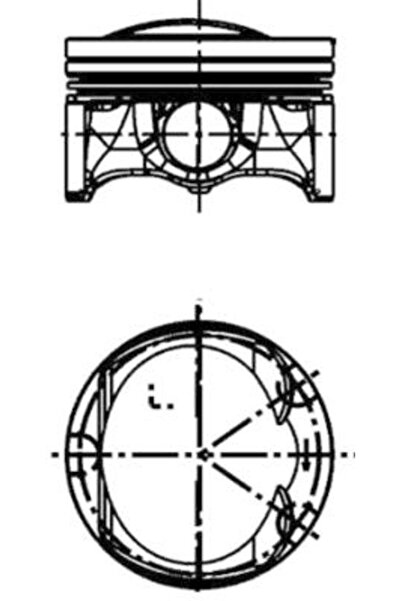 Kolbenschmidt Piston 40 251 620