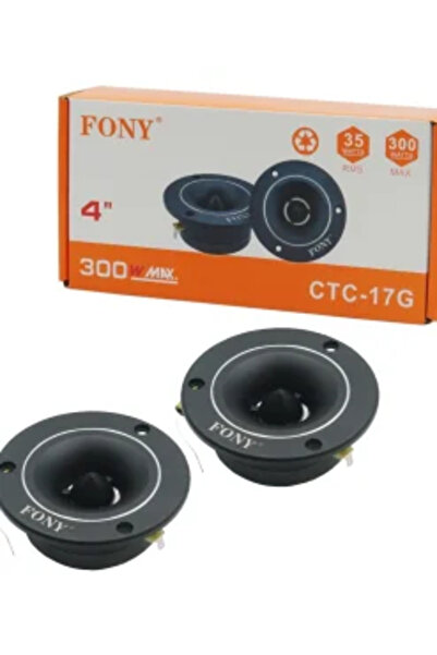 OEM Σετ Τουίτερ Αυτοκινήτου 4″ 35W RMS CTC-17G 2 τεμάχια