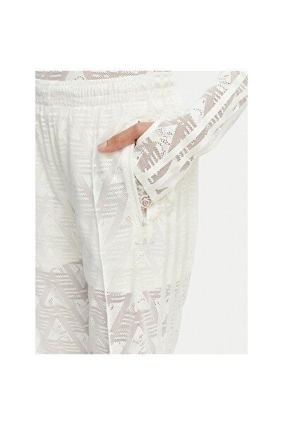 adidas Pantaloni de trening pentru femei KE3455 Crem