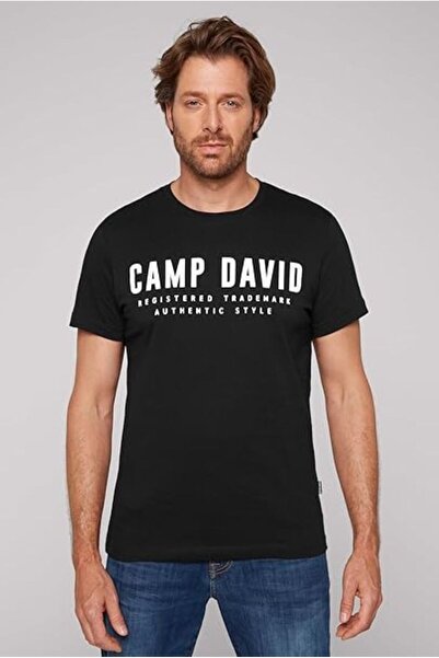 Camp David BİSİKLET YAKA T-SHİRT