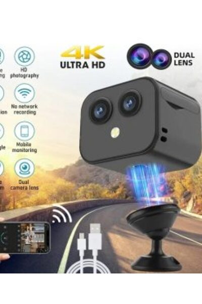 OEM Action - κάμερα παρακολούθησης 4K D3 μαύρη