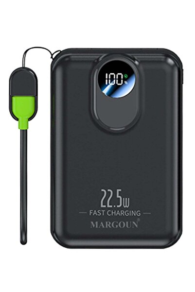 Margoun 18800 mAh Y390 Power Bank 22.5W Fast Charging With Wireless And USB-C...
