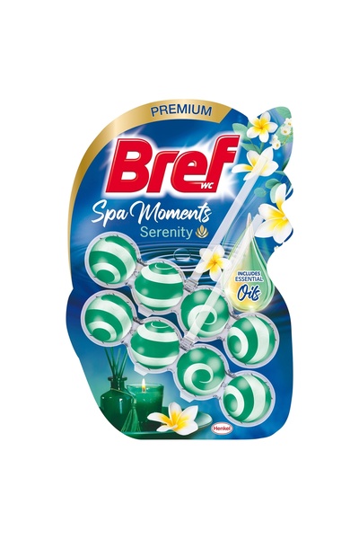 NO BRAND BREF Spa Moments Serenity Cuburi de baie 2x50g