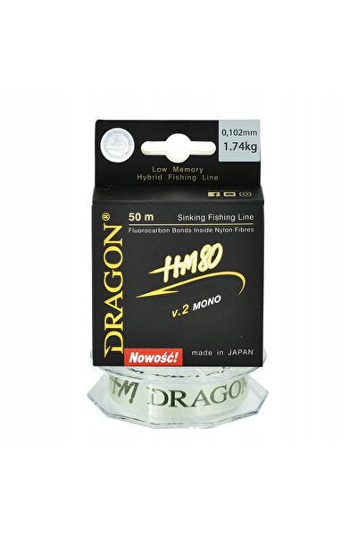 NO BRAND Fir DRAGON HM80 V.2 Mono 0,102 mm / 50 m Verde deschis