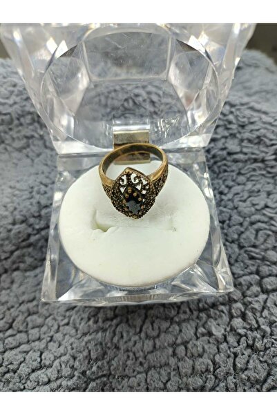 QF Bronze stone ring