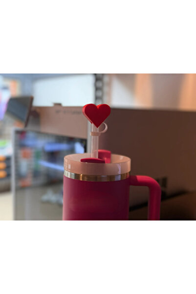 DU&ER Figured Straw Ornament Cup Straw Accessory