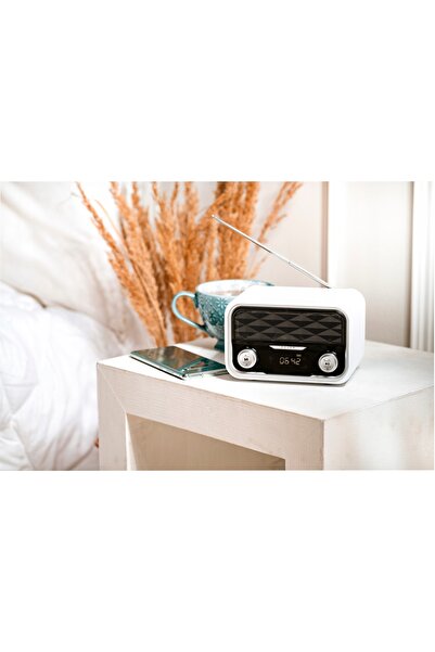 adler Radio AD 1185 FM BT AUX USB Alb