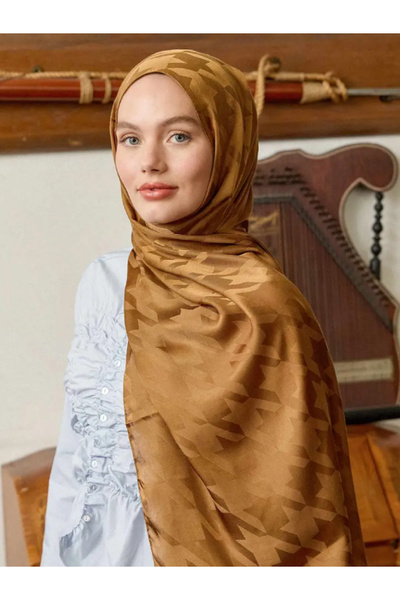 VALORSCARF KAZAYAĞI DESEN İPEKSİ JAKAR ŞAL