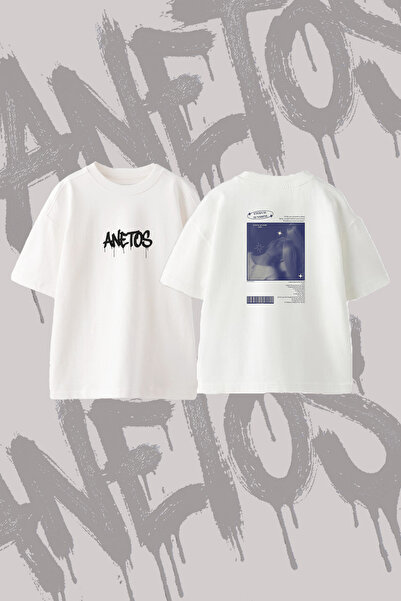 Anetos Ariana Grande Eternal Sunshine_2 Design Back Printed Cotton White Over...