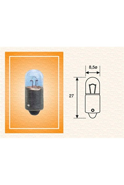 MAGNETI MARELLI Bec T4W 12V 4W BA9s