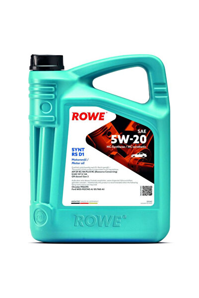 ROWE TOURING MOTOR OIL HIGHTEC SYNT RS D1 SAE 5W20 5L