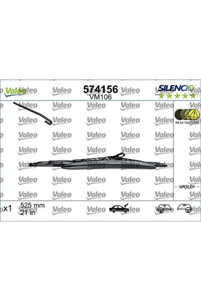 VALEO Stergator Silencio Performance 525mm