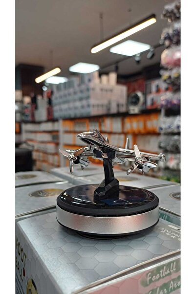 MEDIACOM Güneş Enerjili F16 Jet Model Araç Kokusu Döner Pervaneli Oto Kokusu ...