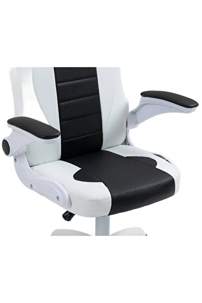 COBRA Scaun de gaming Junior Pro alb-negru, înălțime 100 - 150 cm