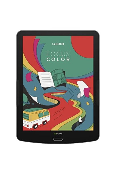 inkbook Cititor de cărți electronice Focus Color 7.8, Ecran iluminat, Negru