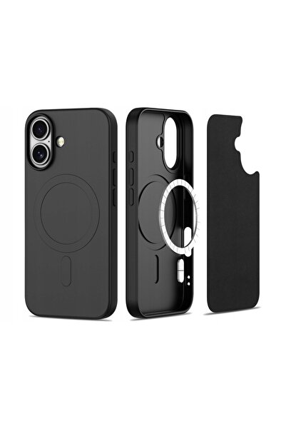 NO BRAND Husă TECH-PROTECT AirCon MagSafe pentru Apple iPhone 16 Plus Negru