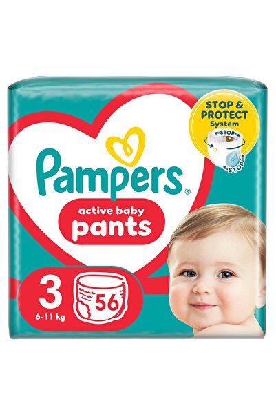 Pampers Pieluchomajtki Pants 3 (56 bucăți)