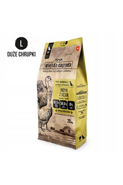 NO BRAND Hrana pentru caine RUSTIC GARDEN Curcan cu gasca L 20 kg