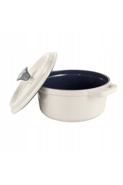 Vintage Cuisine Garnek VC2P2218CR20CP Crem 22 cm