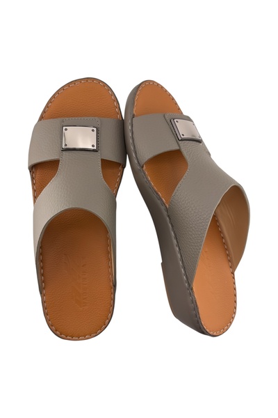 Cirino ( N-2900 ) Handmade Arabic Men's Slippers | Outdoor Arabic Sandals For...