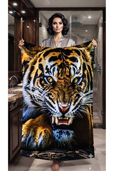 Elmas Dizayn Custom Design Brand Bath Beach Sports Towel Luxury Premium Organ...