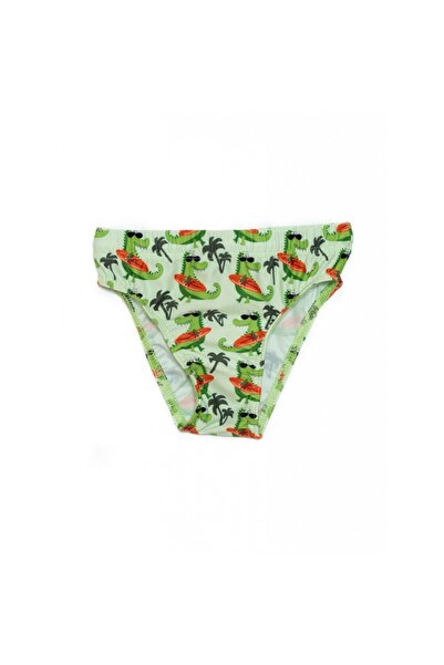 TORTUE Παιδικό μαγιό σλιπ S3-370-330-Πράσινο