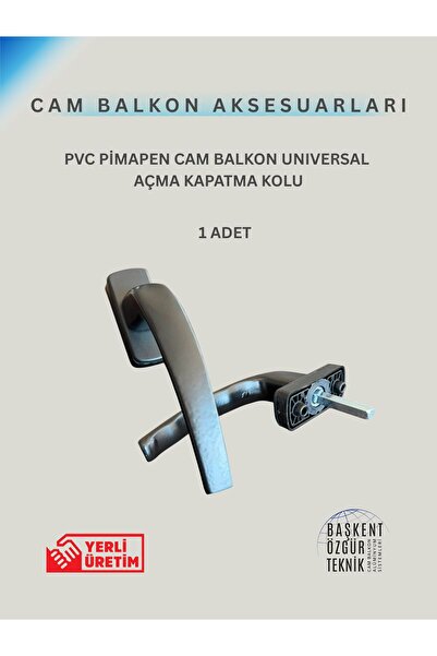 CADDE CAM BALKON PVC PİMAPEN CAM BALKON UNIVERSAL AÇMA KAPATMA KOLU