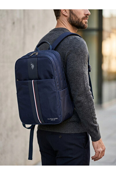 U.S. Polo Assn. Business Laptop Backpack with Compartment School Bag Travel B...