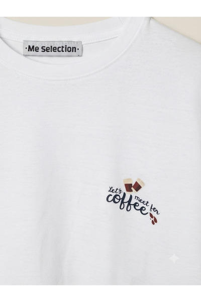 Me selection Coffee Design 100% Cotton Unisex Basic T-Shirt