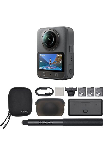 DJI Osmo 360 Standard Combo, Waterproof 360 Camera With 1-Inch 360° Imaging, ...