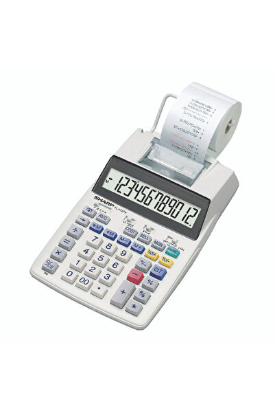 Sharp EL-1750V 12 Hane Şeritli Hesap Makinesi