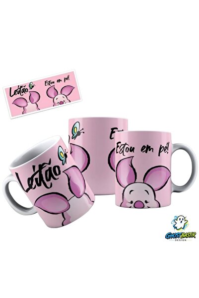 Ghostbastır Design Piglet Mug |   Single Piece K0493