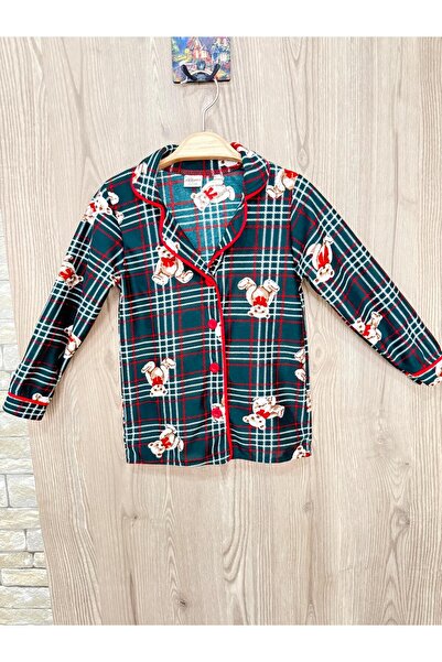 BEFS STORE Set de pijamale sezoniere pentru fete, din bumbac, cu imprimeu urs...
