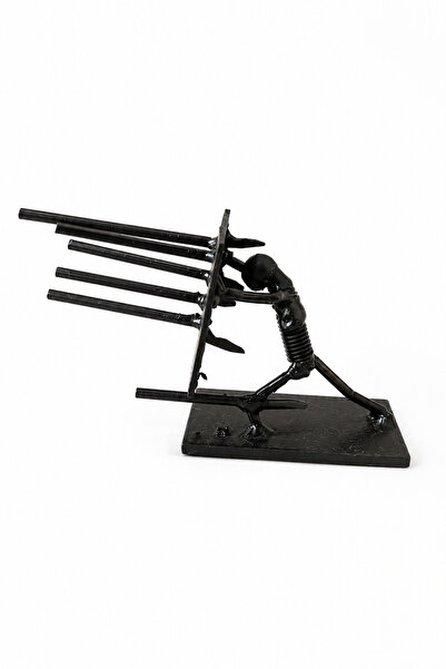 Midnight Rouge El Yapımı Metal Bench Press Sporcu Biblosu – Kaynak Sanatı Fit...