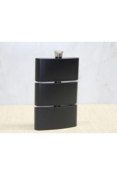 Lovesta Home 3 Layer Stainless Steel Flask Black Color