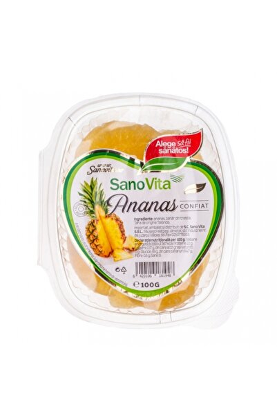 Sano Vita Candied pineapple 100g