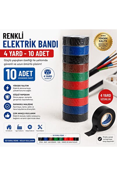 Trendhane BANT RENKLİ ELEKTİRKÇİ BANDI TAMİR