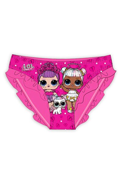 L.O.L. SURPRISE Slip de baie roz-ciclam 3-8 ani cu betelie fodrită 88% polies...