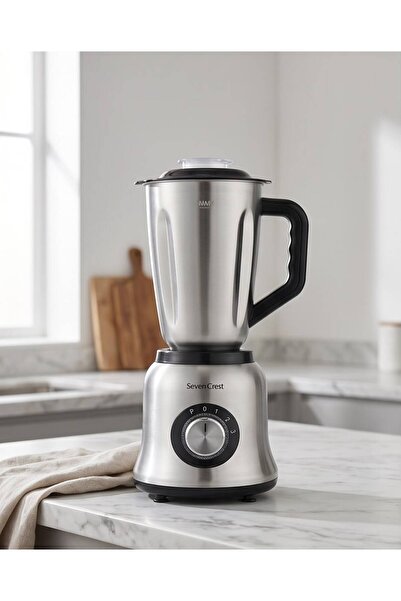 GENERAL Sevencrest Stainless Steel 2L Electric Blender - with Grinder - Multi...