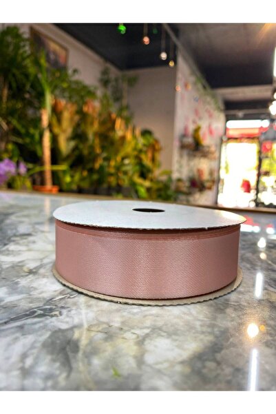 Parlak Saten Kurdele 3CM-25 METRE Hobi, Nikah, Düğün ve Hediye Paketleme Kurdelesi