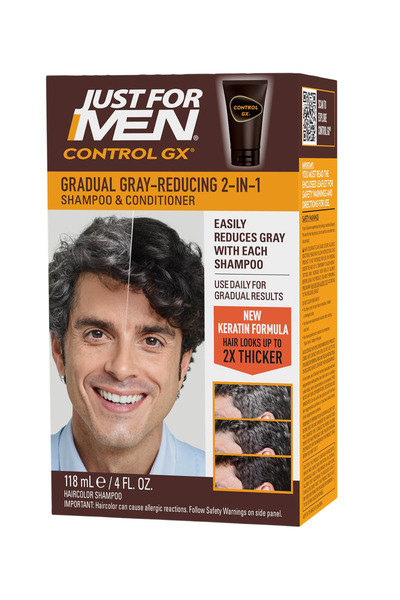 Just For Men Șampon și balsam 2-în-1, Just For me, Control GX, Reduce treptat...